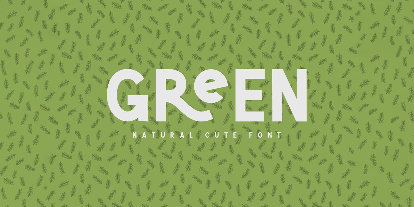 Font Green Narcu